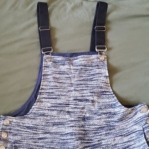 Soft skinny overalls by almost famous size large